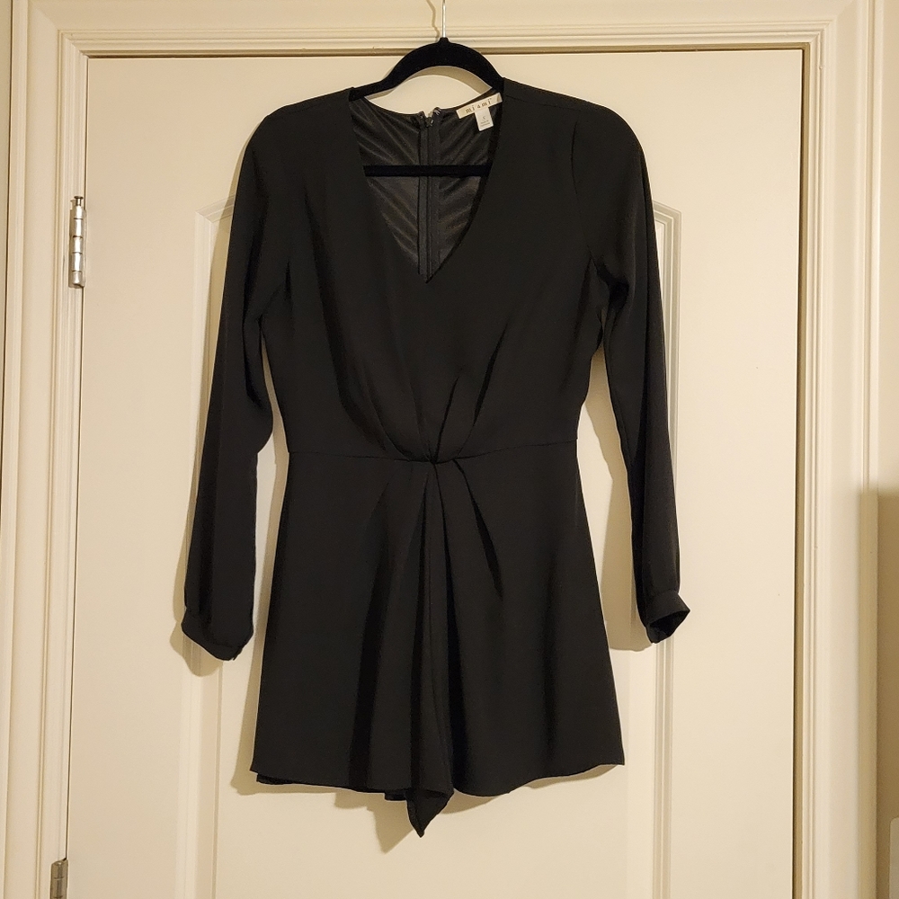 Long sleeve romper